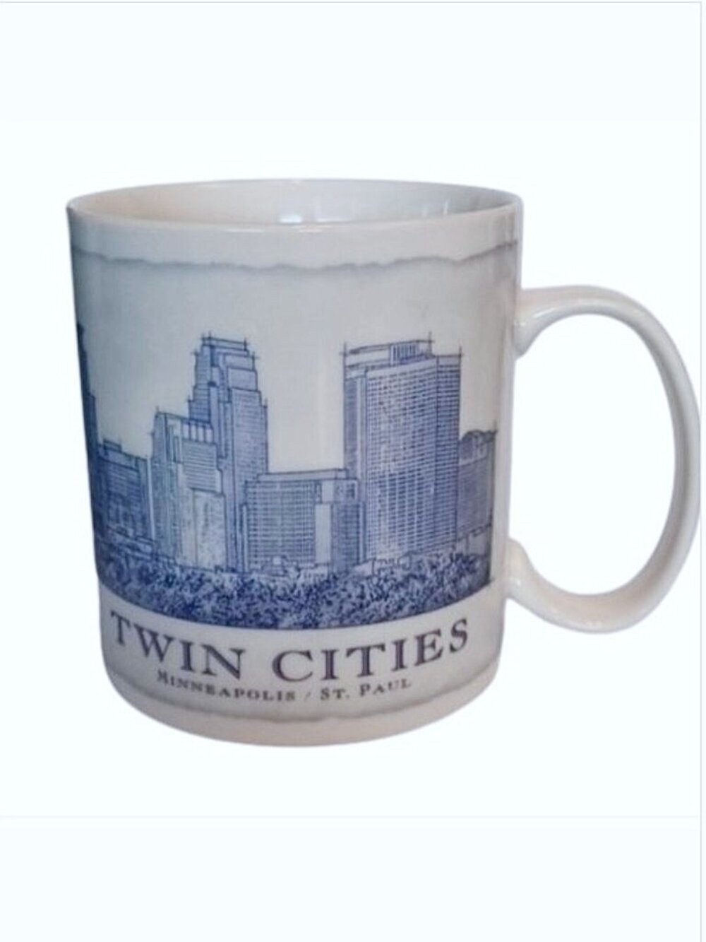 Starbucks 2007 Twin Cities 18 Oz. Ceramic Mug